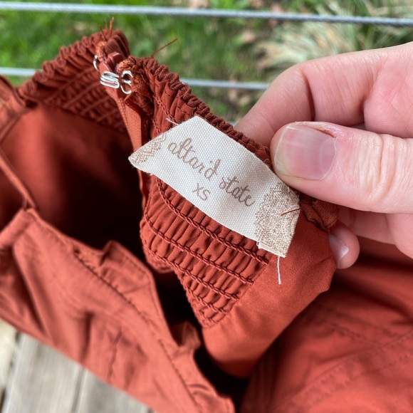 Altar’d state rust color dress - Picture 3 of 10